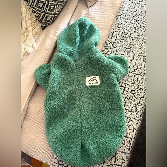 Life Is Good Other - Pet hoodie zipper sweater (life is good) size medium
